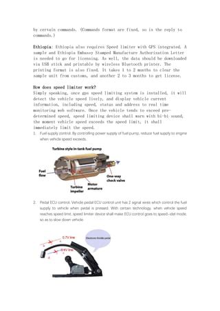 Gps Speed Limiter UT04S For Ethiopia And Kenya Market PDF