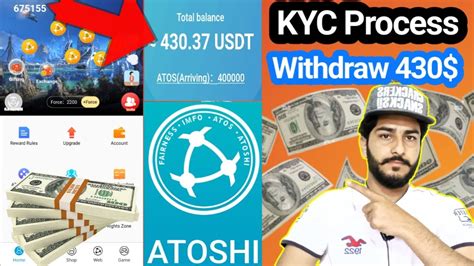 Atoshi Global Mining App New Update Atoshi Global Coin Withdrawal