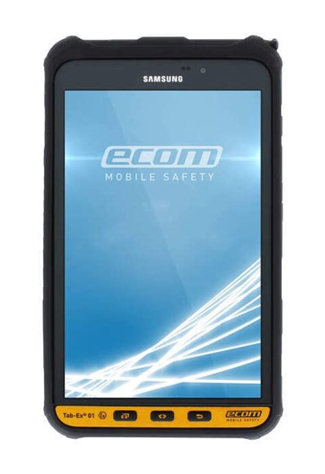 Intrinsically Safe Tablet Ecom Tab Ex 01 Division 2 Intrinsically