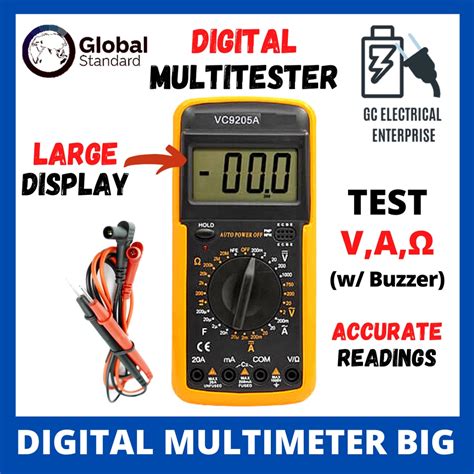 Dt A Digital Multimeter Electric Voltmeter Ammeter Ohm Tester