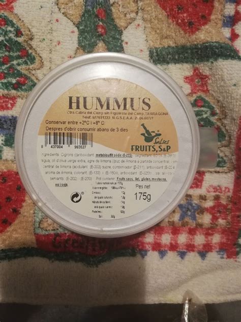 FRUITS S P Hummus Reviews Abillion