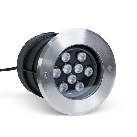 Adjustable Led Inground Light W Lumens From Garden Landscape