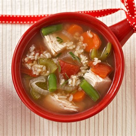 Turkey And Rice Soup Recipe Eatingwell