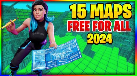 Best 15 FREE FOR ALL Maps In Fortnite A LOT XP FFA Maps Fortnite