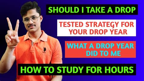 Should I Take A Drop Is Drop Worth It Drop Year Strategy For Cuet