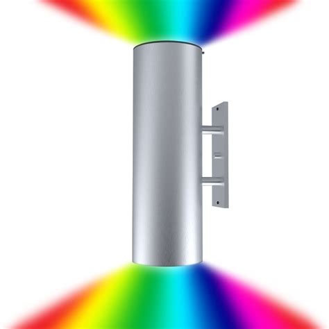 Alcon Rgbw Outdoor Rgbw Architectural Large Wall Cylinder Led Up