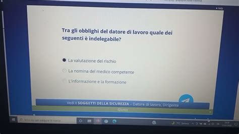 Modulo Corso Sulla Sicurezza Quiz Finale Alcune Risposte Youtube