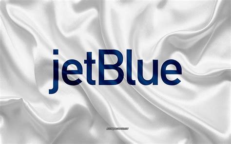 Jetblue Airways Logo Airline White Silk Texture Airline Logos