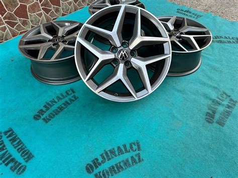 ORJİNAL VW POLO GT MODELİ 17 5 X100 HATASIZ KAYNAKSIZ İŞLEMSİZ Jant