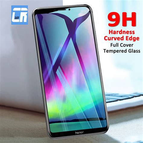 9H Hardness Curved Edge Full Cover Tempered Glass For Huawei Honor 6A