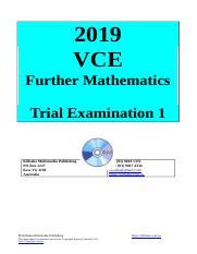 Fm Docx Vce Further Mathematics Trial Examination