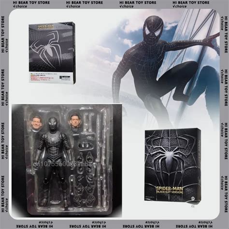 Hot Toy Spiderman Figure Tobey Figures The Spider Verse Part One S H F Spider
