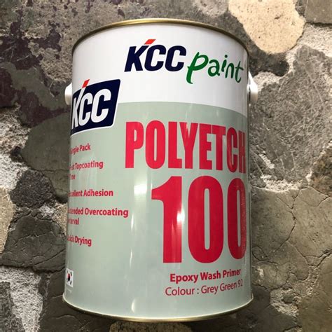 KCC POLYETCH 100 GREY 92 EPOXY WASH PRIMER Lazada