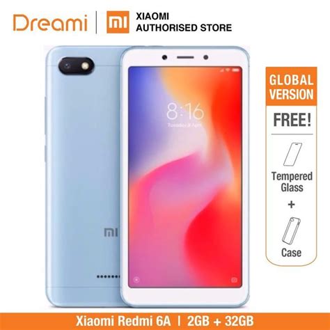 Global Version Xiaomi Redmi 6a 32gb Rom 2gb Ram Brand New And Sealed