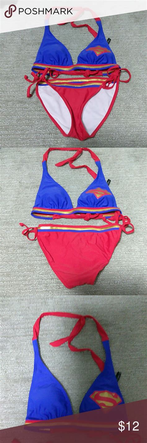 Superman Bikini Bikinis Superman Clothes Design