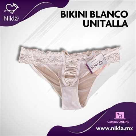 Bikini Blanco Unitalla Nikla Eroteca Sex Shop Online