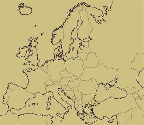 Modern Map of Europe | Mapping Amino for Mappers Amino