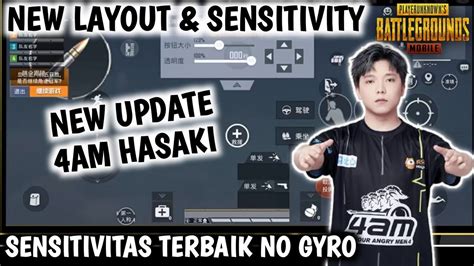 New 4am Sukk Sensitivity Layout Code Pubg Mobile Sensitivitas Pubg