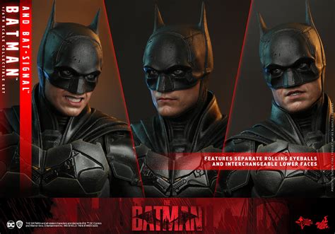 Hot Toys MMS641 1 6 The Batman Batman and Bat Signal AcareToys จำหนาย ของเลน โมเดล ชดผา