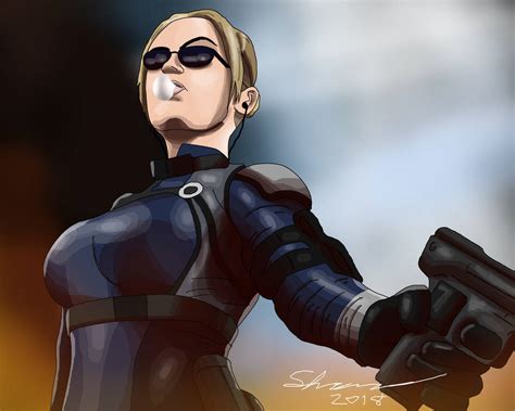 Cassie Cage Mortal Kombat Painting By Allenthomasartist On Deviantart