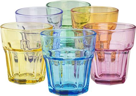 Trend Glass Szklanki Do Wody I Napoj W Gigi Rainbow Blast Ml