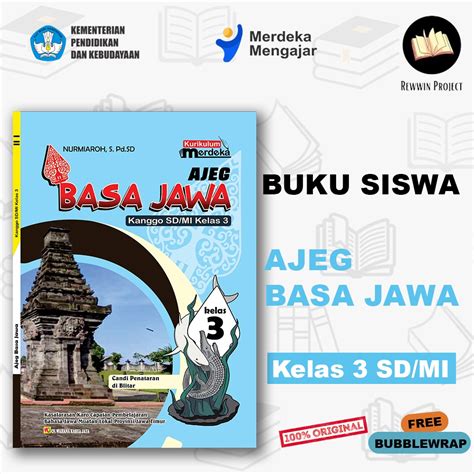 Jual Buku Siswa Ajeg Basa Jawa Untuk Kelas Sd Kurikulum Merdeka