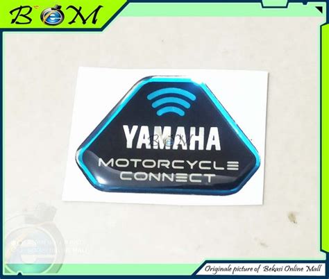 Jual Stiker Sticker Emblem Logo Timbul Yamaha Motorcycle Connect Y