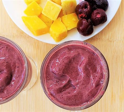 Acai Smoothie Recipe The Leaf