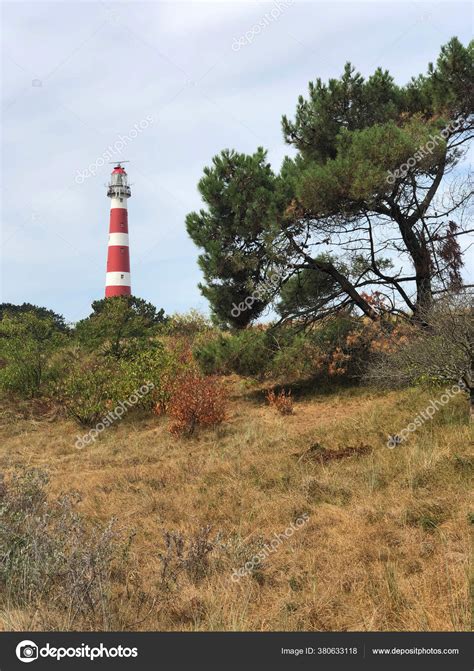 Lighthouse Ameland Island Friesland Netherlands — Stock Photo ...