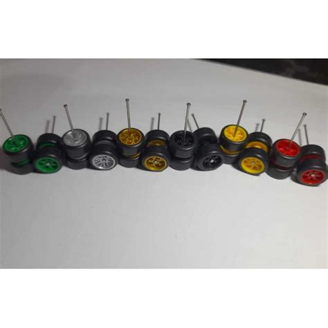 Jogo Rodas Aguardando Chegar Reposi O Pneus De Borracha Hot Wheels Shopee Brasil