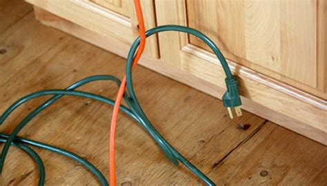 Extension Cord Wires Color Code