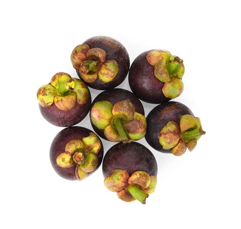 Premium Photo | Mangosteen, famous fruit in thailand on a white background