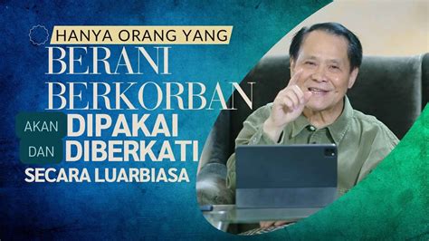 Anugerah Dari Berani Berkorban Ps Obaja Tanto Setiawan Youtube