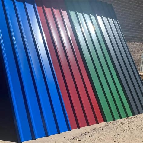 Metal Roofing Tiles Hot Galvanized Steel Corrugated Sheet Colorful