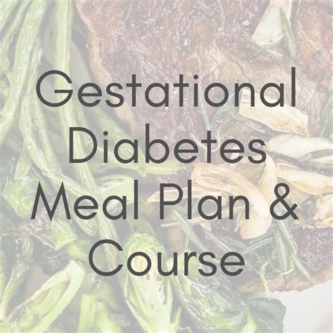 Gd Course And Meal Plan Ryann The Prenatal Nutritionist