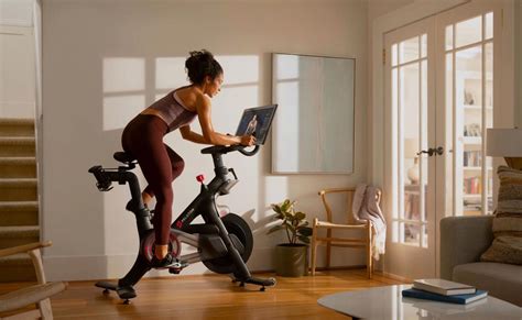 The Peloton Exercise Bike Helps You Sweat at Home