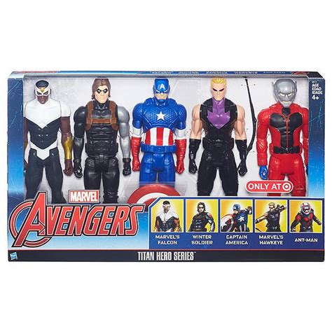 NEW Marvel Avengers 5 Pack Titan Hero Series Action Figures EBay