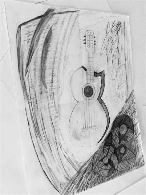 Pin By Janet Volpp Mcbeath On Guitar Drawing Guitar Drawing Drawings