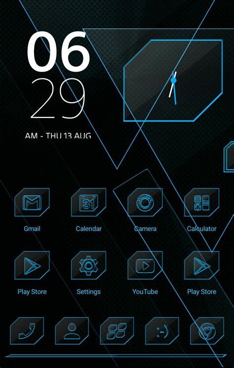 Next Launcher 3d Theme Crystal For Android Apk Download