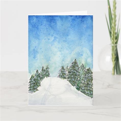 Skiing Cards Zazzle