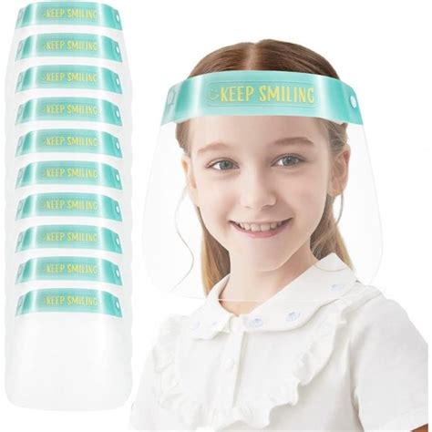 Accessories 1 Pack Kids Face Shield Antifog Safety Child Face Shield