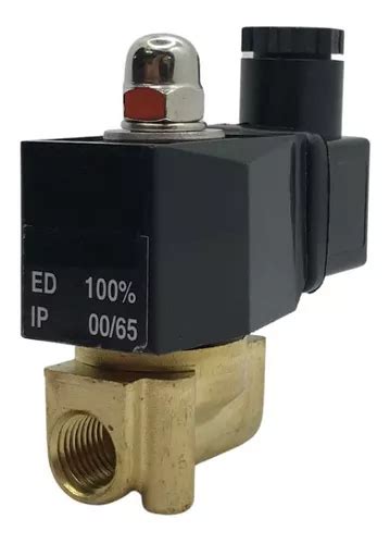 Válvula Solenoide 2 Vias 1 4 Nf Gás Água Ar Óleo 110v