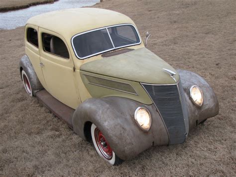 Ford Slantback Door Sedan Running Project With The Patina Rat