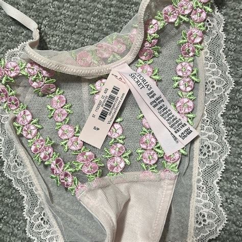 Victoria S Secret Intimates Sleepwear Victorias Secret Dream Angels String Bikini Floral