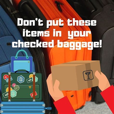 Travel Tips What Not To Pack In Your Checked In Luggage Pointers From