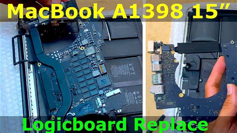 Macbook Pro Retina A How To Replace Motherboard Or Logic Board