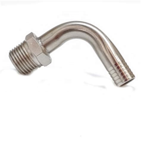 Hose Barb 90 Degree 12 Male Npt X 12 Hose Id