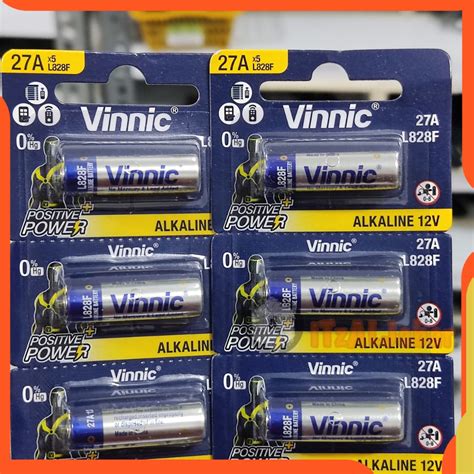 Jual A L F Baterai Vinnic A L F Alkaline V Original Pcs