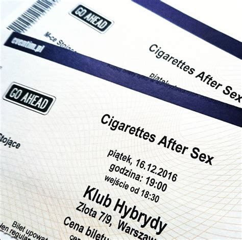Koncert Cigarettes After Sex W Polsce Relacja Opinia I Wra Enia Z Wyst Pu Grudnia
