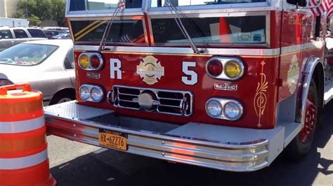 Very Rare Fdny Rescue 5 Engine 343 At Bikers For Bini Carl V Bini